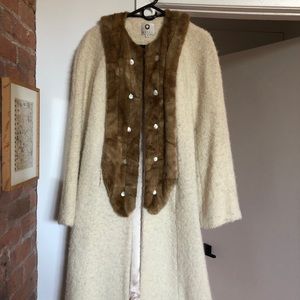 Beautiful long wool Mayle coat